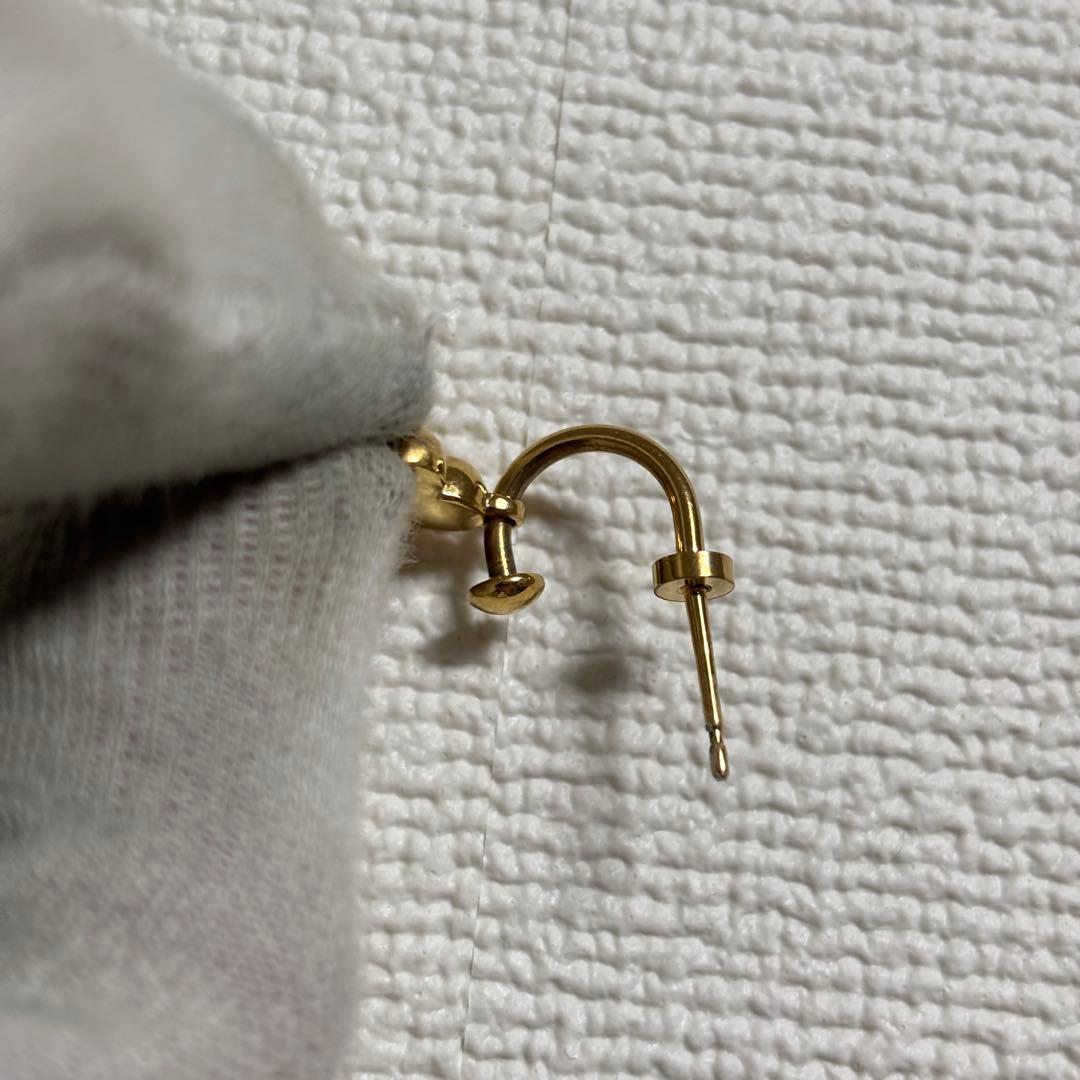 ルイヴィトン ピアス ブルーミング ピアス M64859 ゴールド LV 片耳