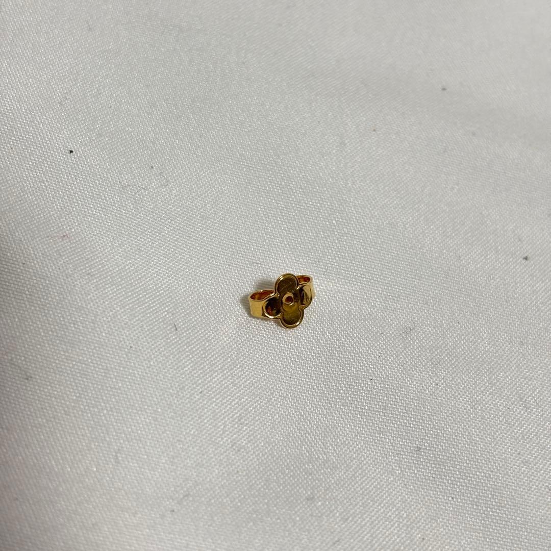 ルイヴィトン ピアス ブルーミング ピアス M64859 ゴールド LV 片耳