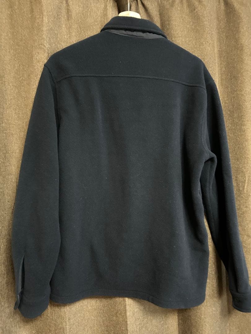 Supreme ワンポイントアーチロゴ刺繍 フリース プルオーバー ポロシャツ