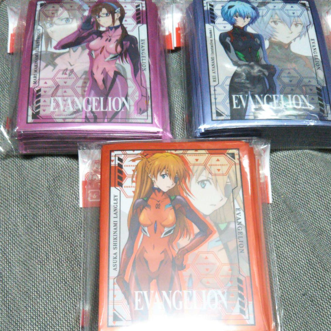 エヴァンゲリオンアスカ・ラングレー、真希波、  スリーブ65枚入り未開封未使
