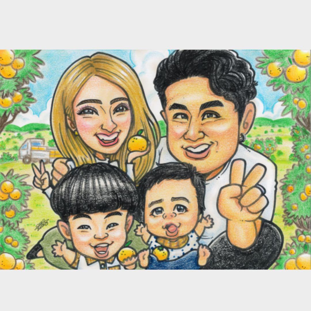 ちひろページ・似顔絵オーダー