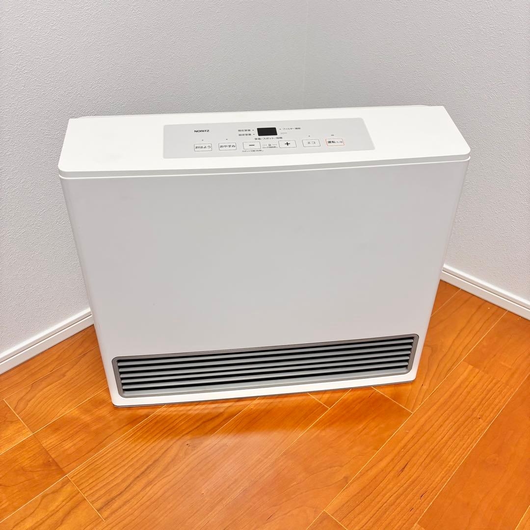 【極美品】ノーリツ ガスファンヒーター GFH-5802S 都市ガス 21畳用