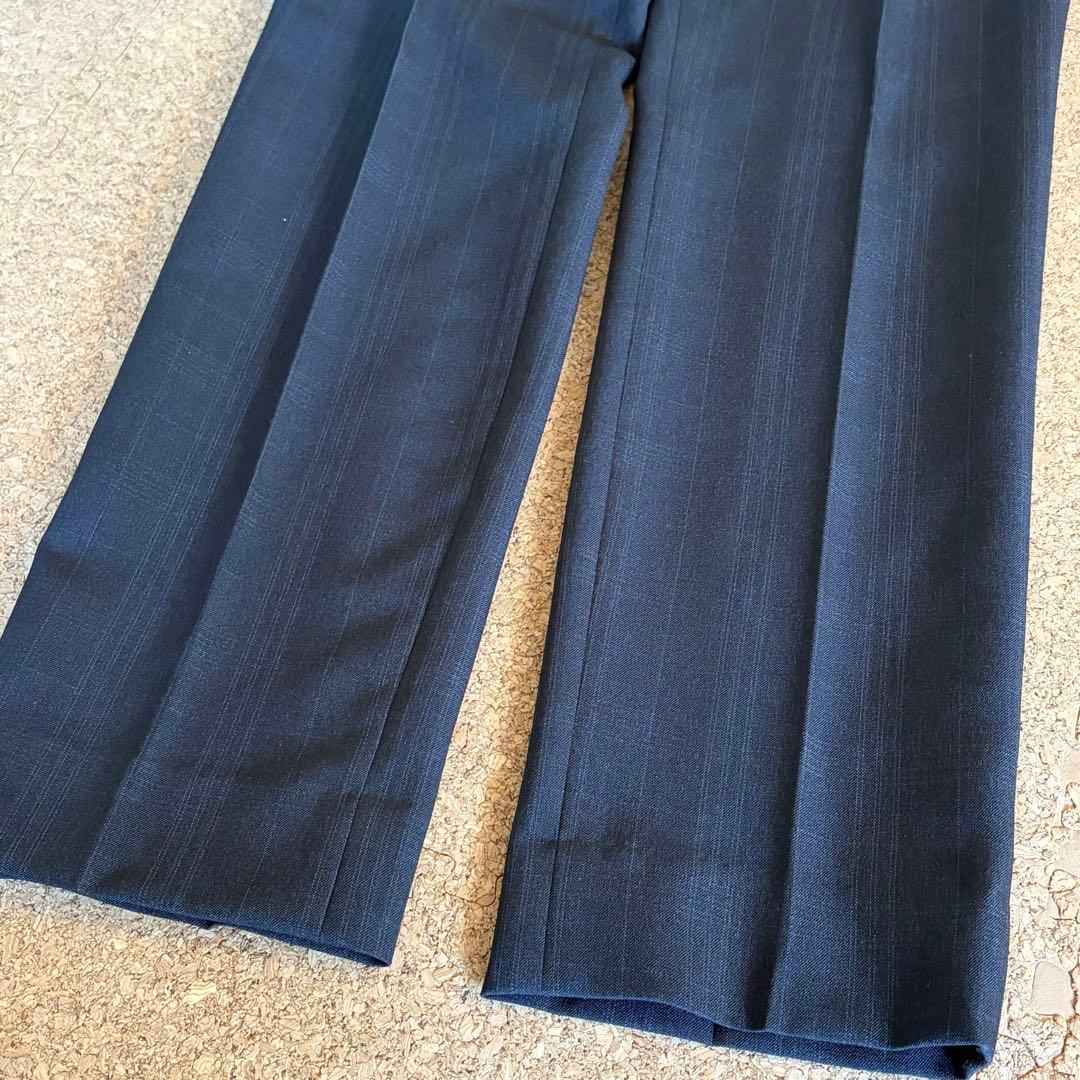 ビームス BEAMS フォーマルスーツ 黒 チェック 150cm 卒業式