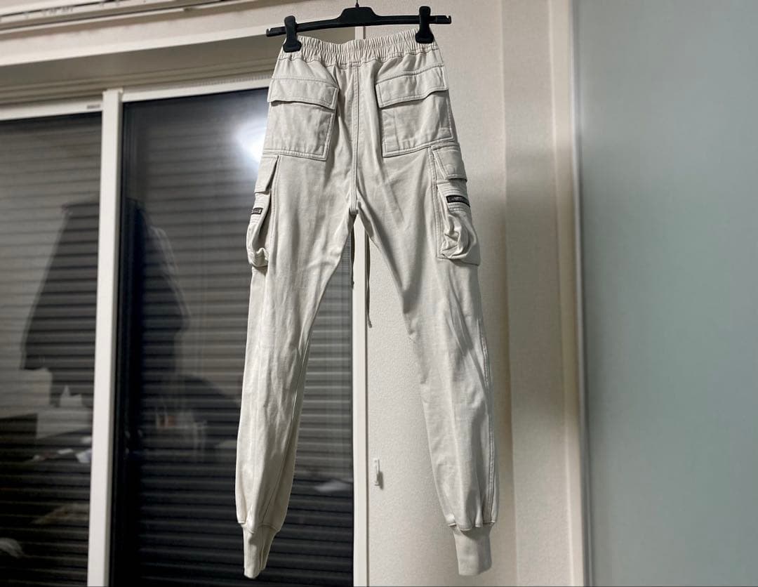 パンツ Rick Owens mastodon cargo pants ba PEARL