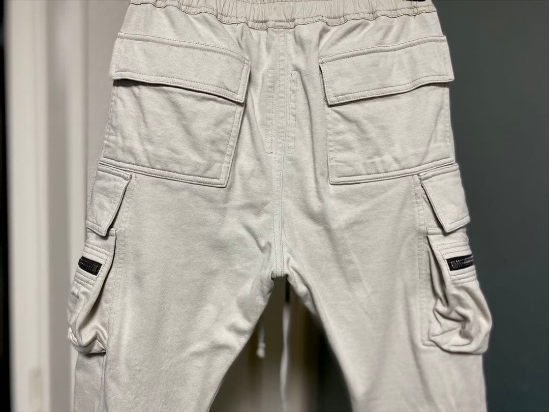 パンツ Rick Owens mastodon cargo pants ba PEARL