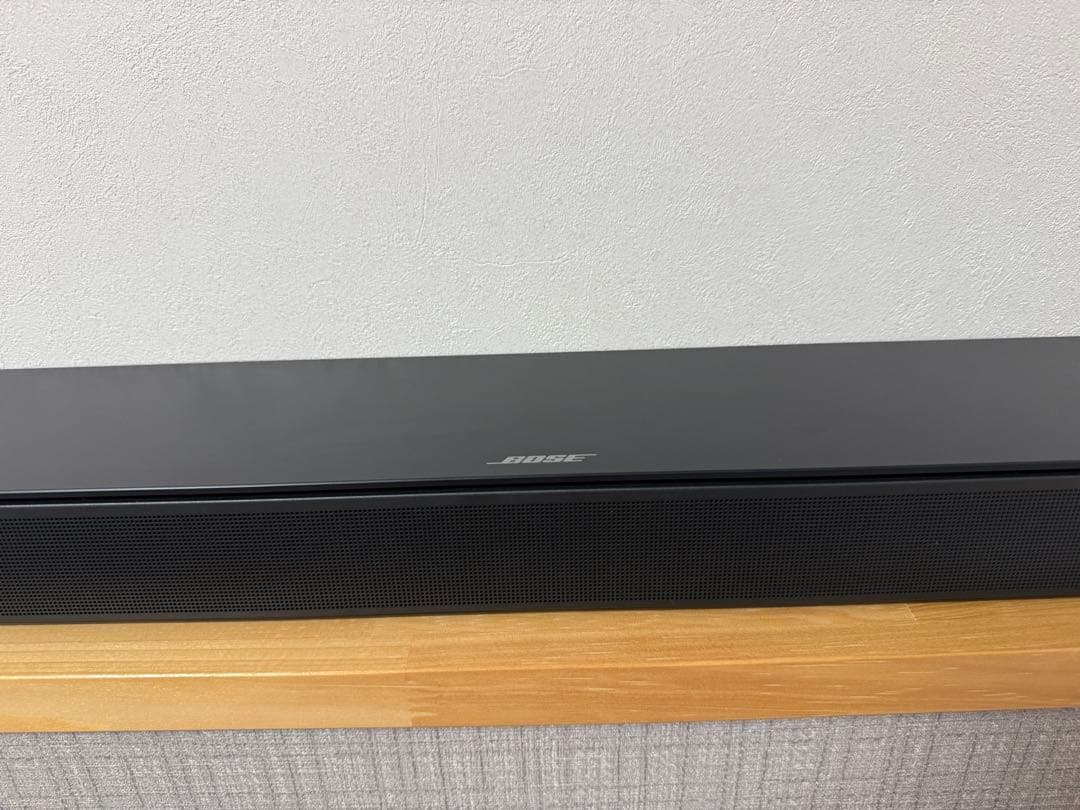 Bose サウンドバー スピーカー ブラック リモコン付き 黒