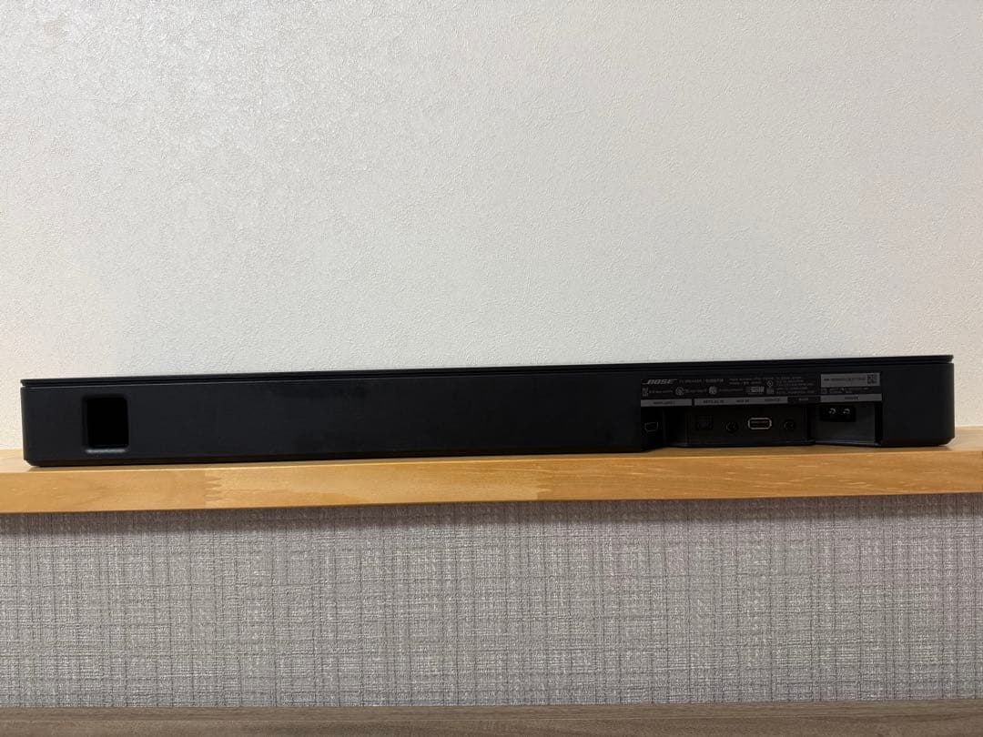 Bose サウンドバー スピーカー ブラック リモコン付き 黒