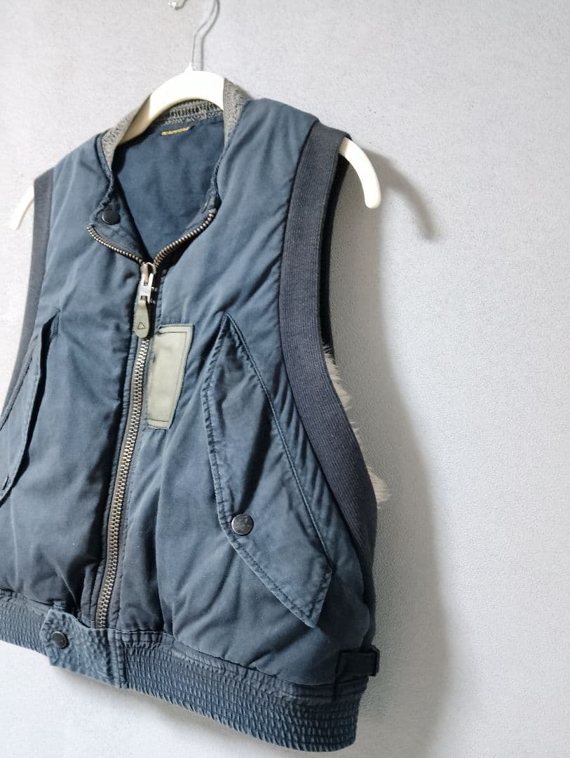 Kapital キャピタル ジップアップ中綿ベスト