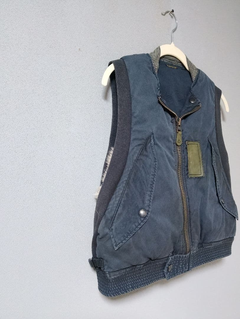 Kapital キャピタル ジップアップ中綿ベスト