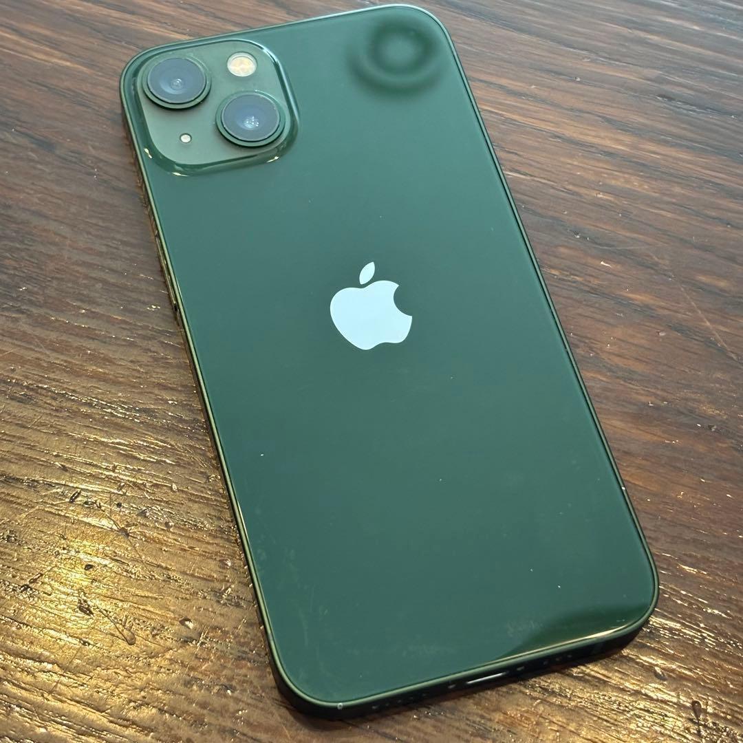 iPhone13 本体　128GB バッテリー84% 中古　グリーン　スマホ