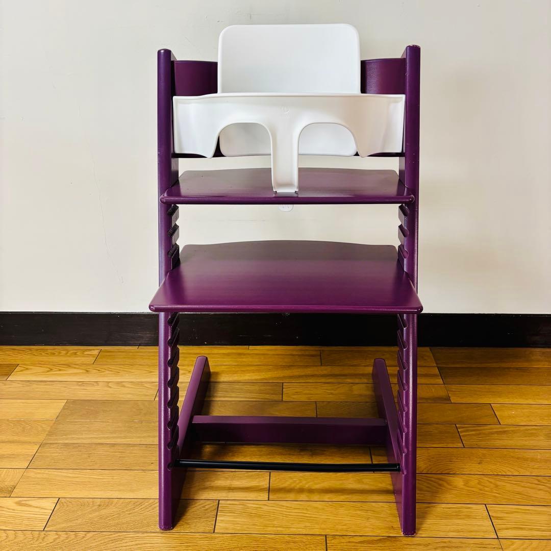 ストッケstokke トリップトラップNo5ベビーガード付き　送料込み