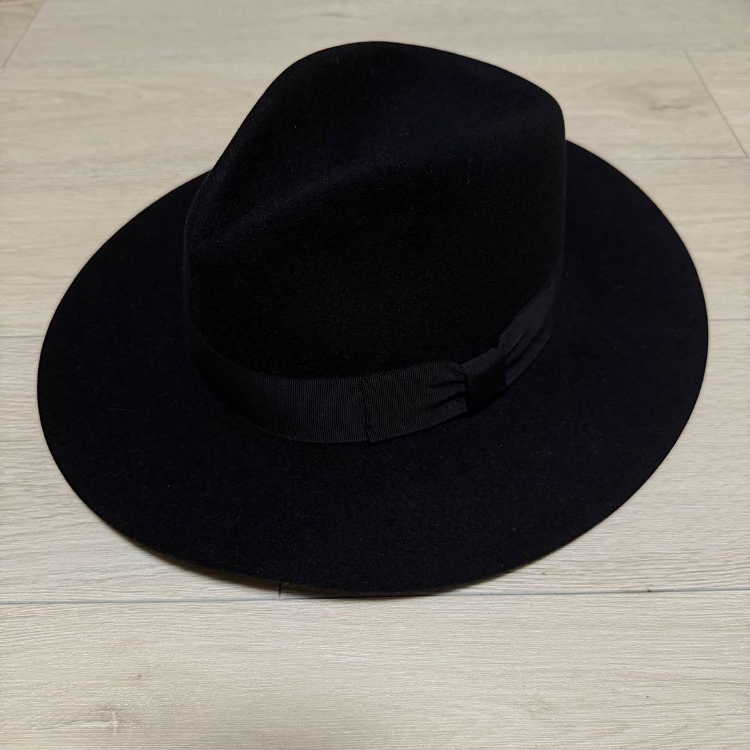 SAINT LAURENT サンローラン ハット ブラック 正規品