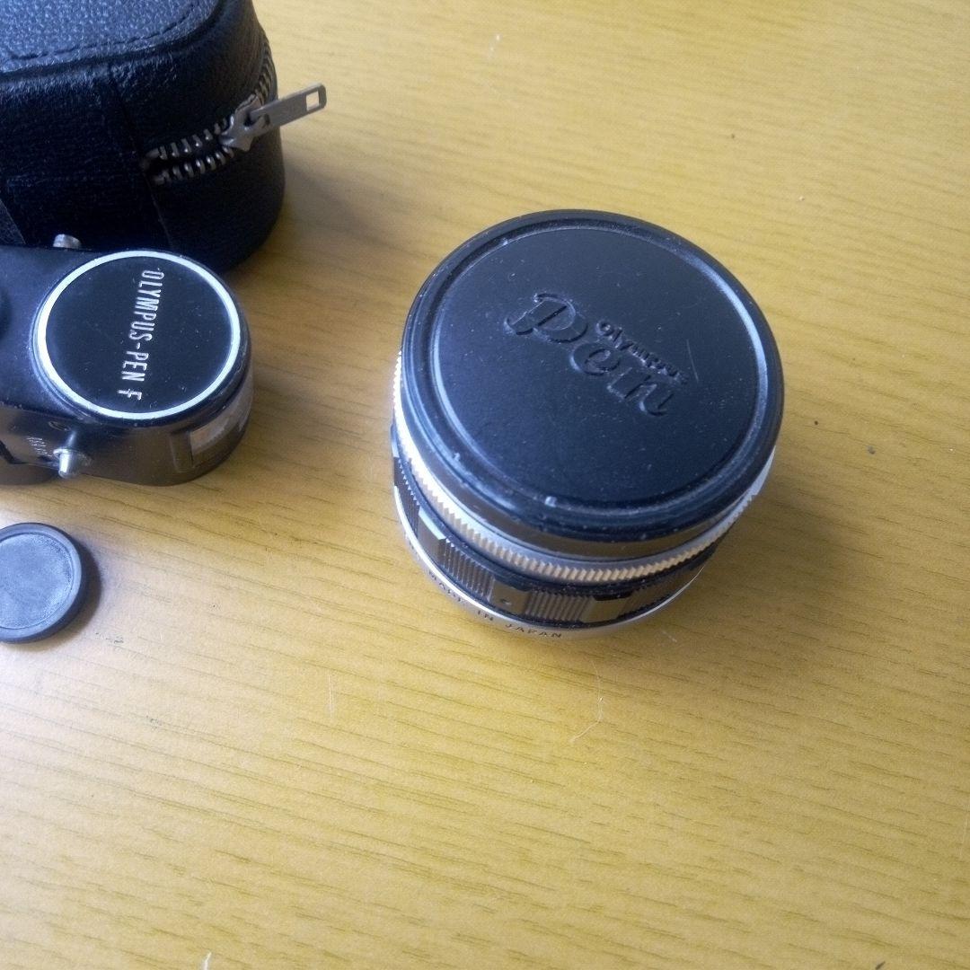 黒塗り Olympus PEN F フィルムカメラ実働品