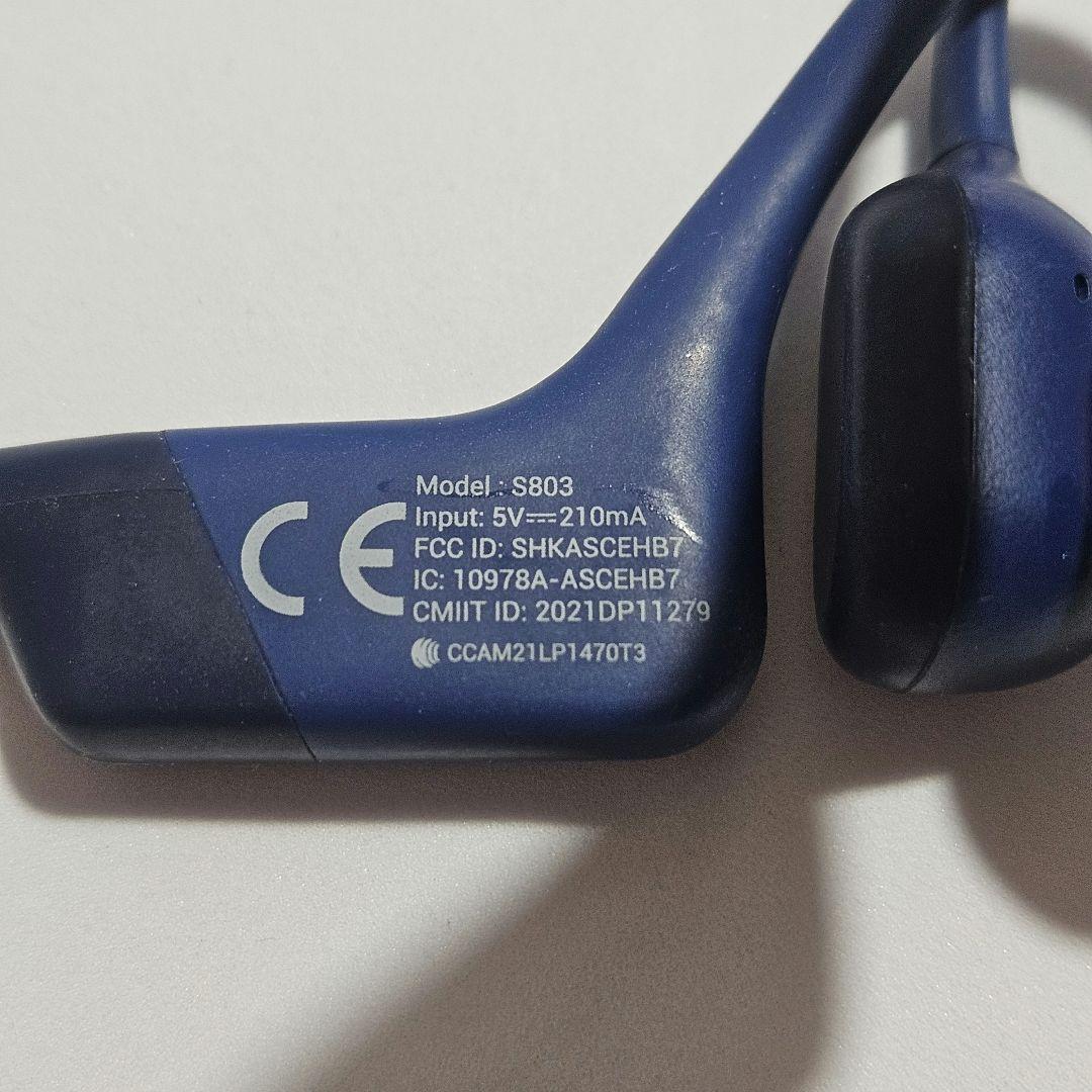 SHOKZ OpenRun Mini S803 ブルー 動作確認済