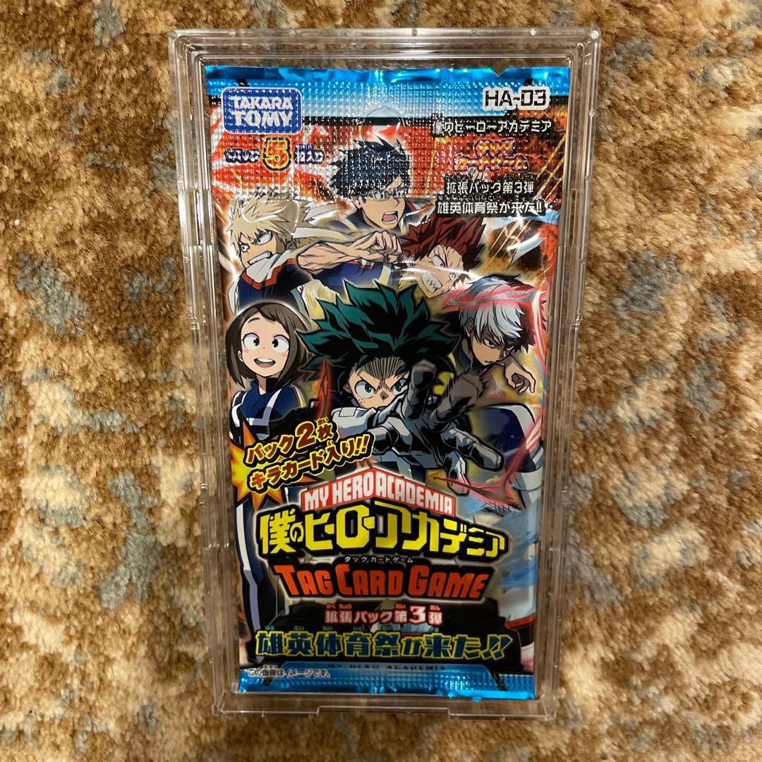 パック　新品　未開封　6点セット　BOX付き　僕のヒーローアカデミア　第3弾