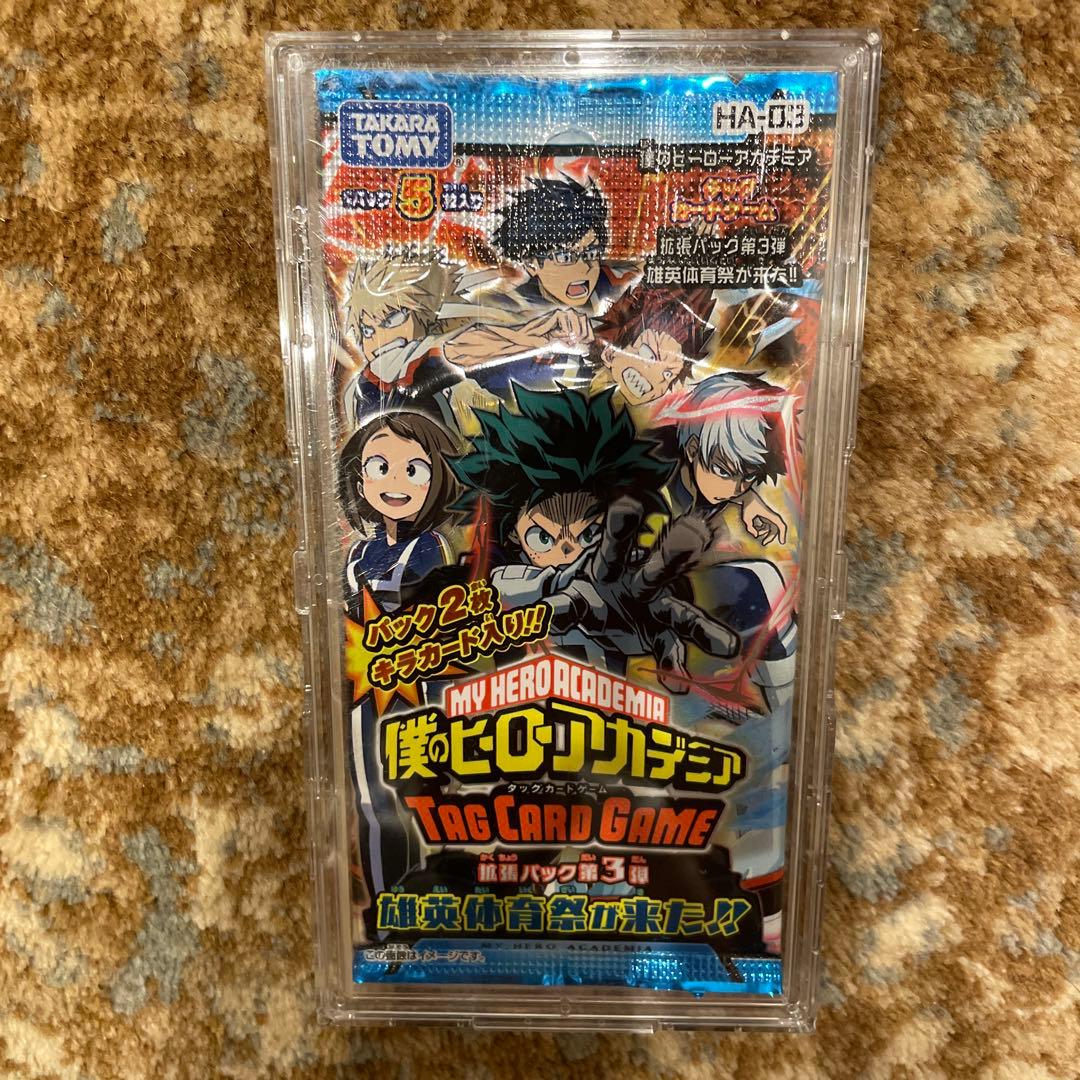 パック　新品　未開封　6点セット　BOX付き　僕のヒーローアカデミア　第3弾