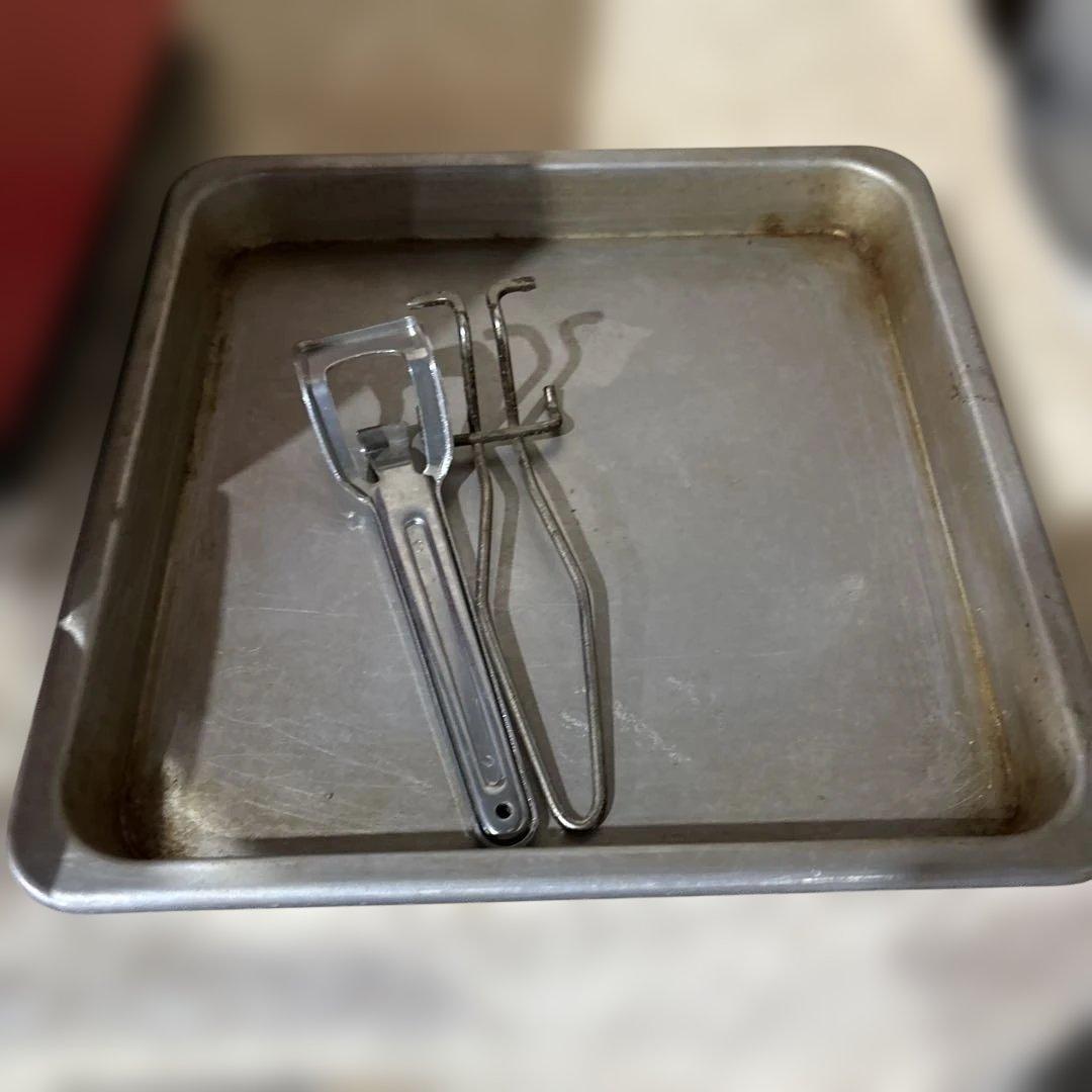 peace 851 ガスオーブン ピーステンピ　天火オーブン　赤