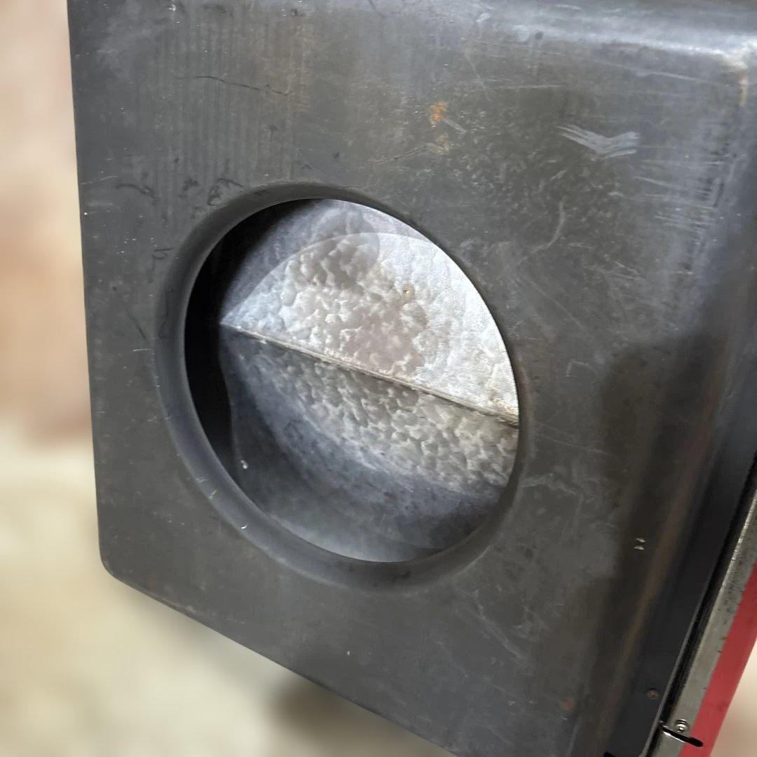 peace 851 ガスオーブン ピーステンピ　天火オーブン　赤