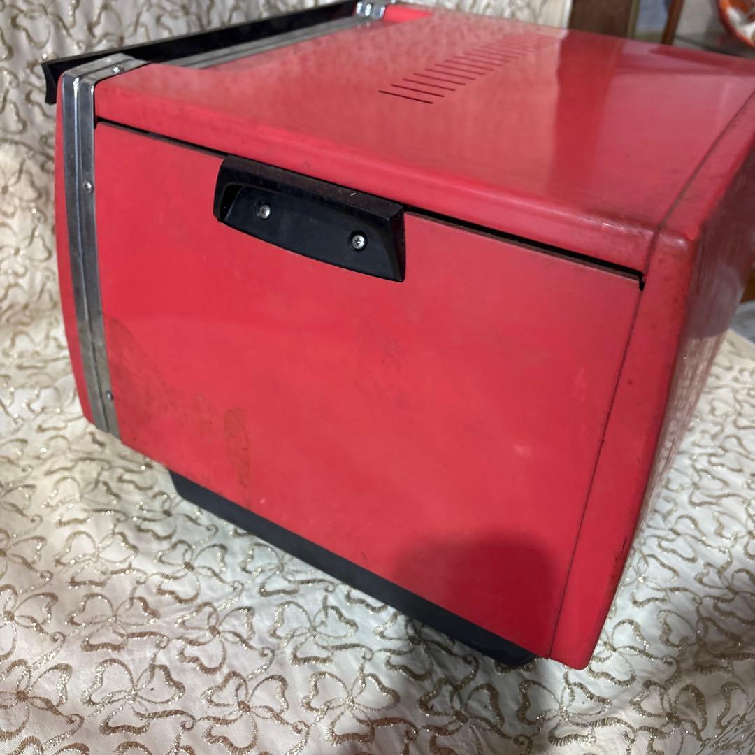 peace 851 ガスオーブン ピーステンピ　天火オーブン　赤