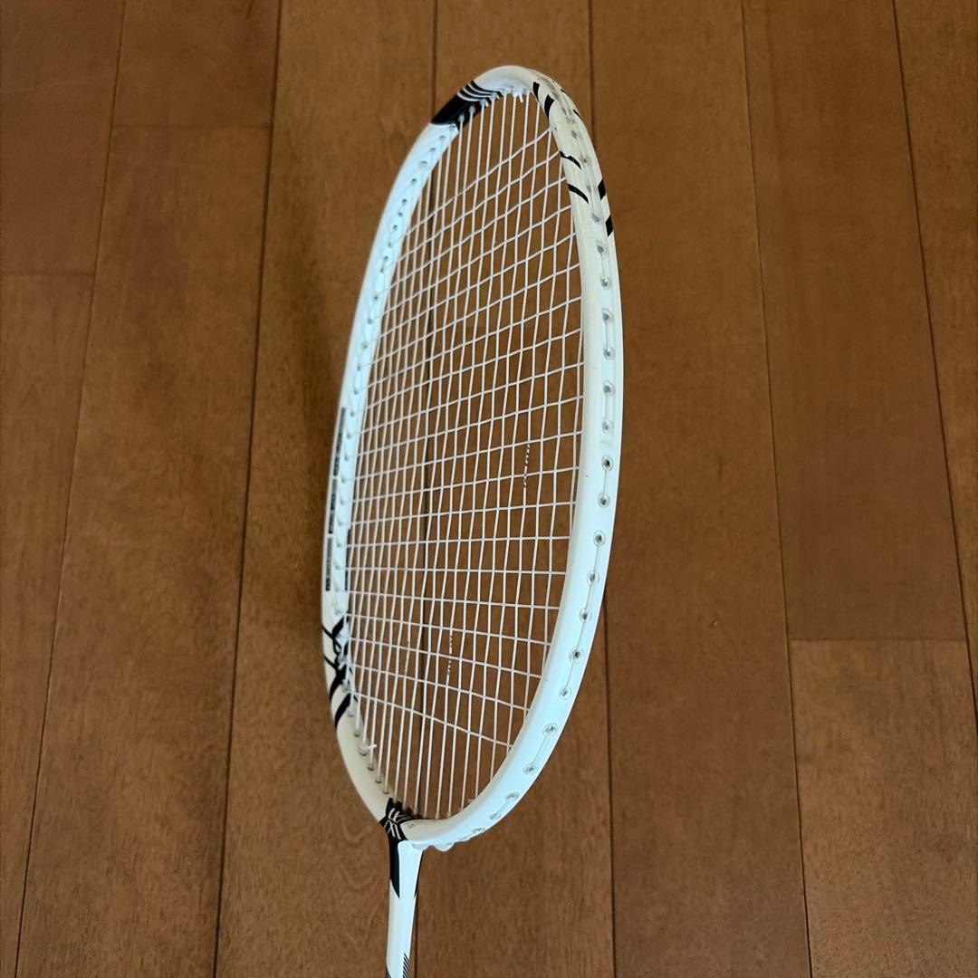 バドミントンラケット 2本セット L5 ホワイト/ブラック