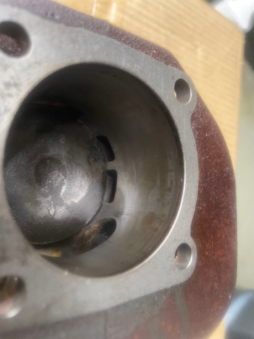 グランドアクシス100 社外シリンダーとピストン