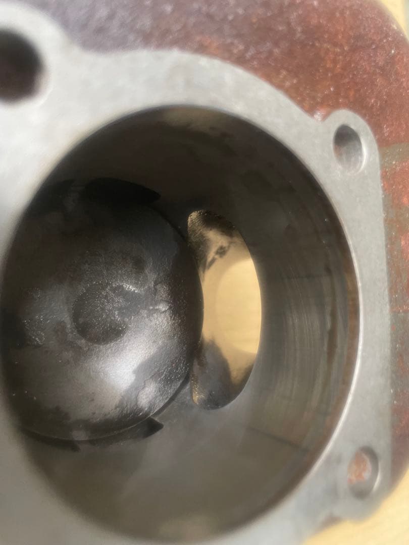 グランドアクシス100 社外シリンダーとピストン