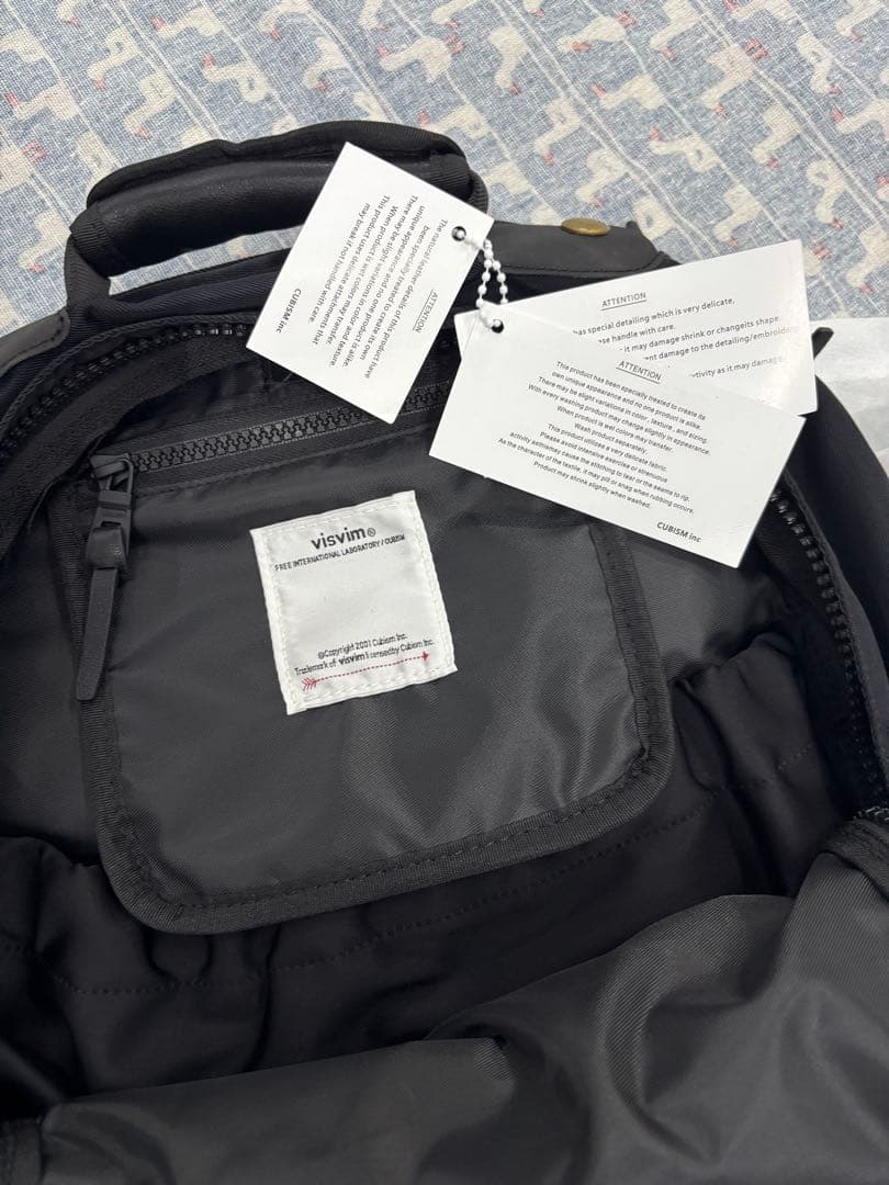 Visvim ブラック リュック・バックパック 22L