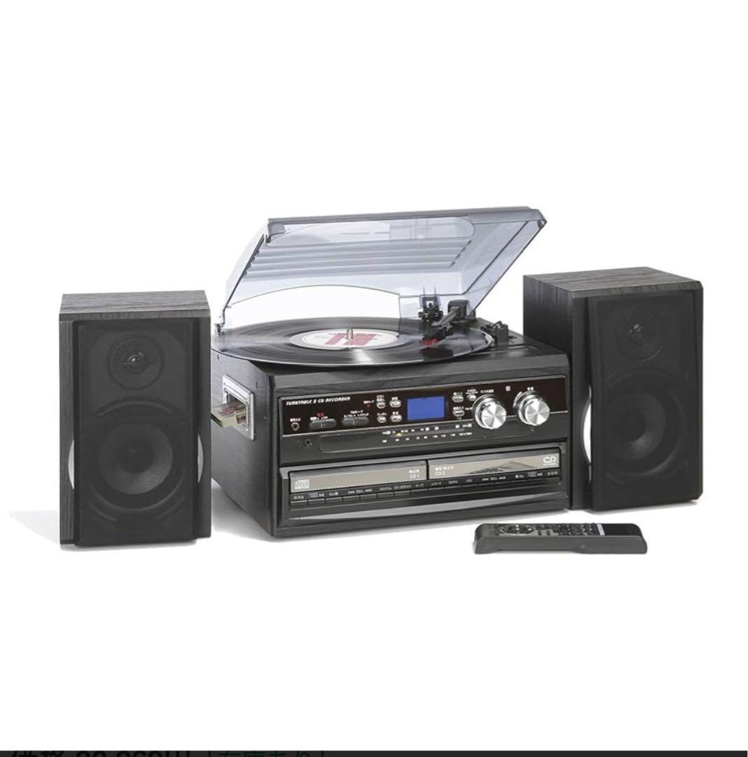 【未使用】CDコピー機能搭載マルチプレーヤー とうしょう TCDR-186WC