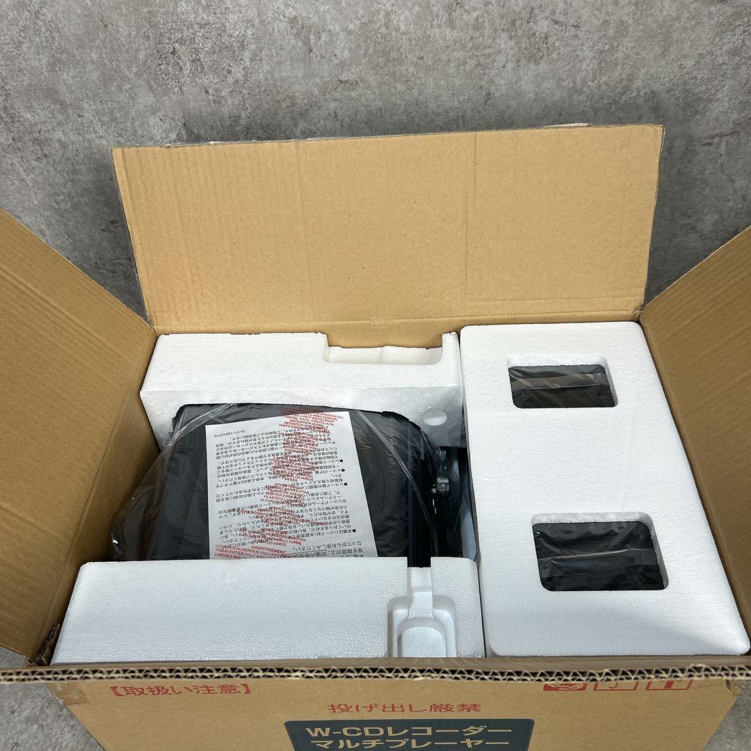 【未使用】CDコピー機能搭載マルチプレーヤー とうしょう TCDR-186WC