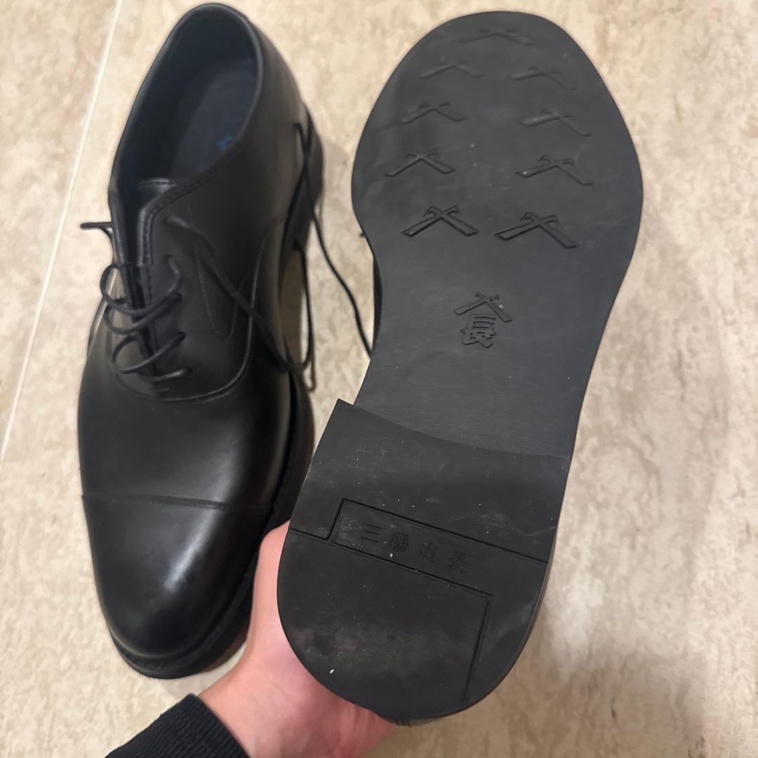 三陽山長　防水友二郎　ビジネスシューズ