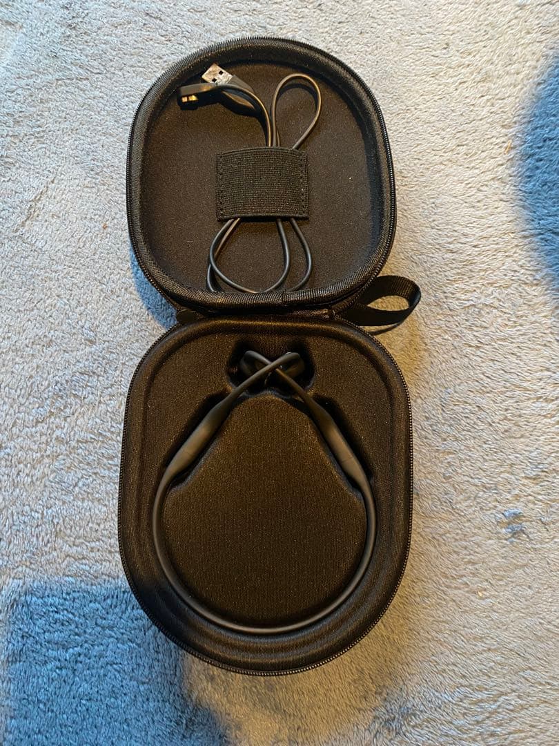 骨伝導イヤホン shokz s803 ブラック ケース付き