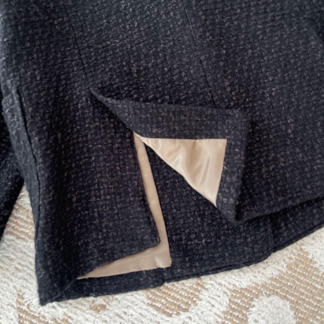 Deuxieme Classeツイードテーラードジャケット38サイズ