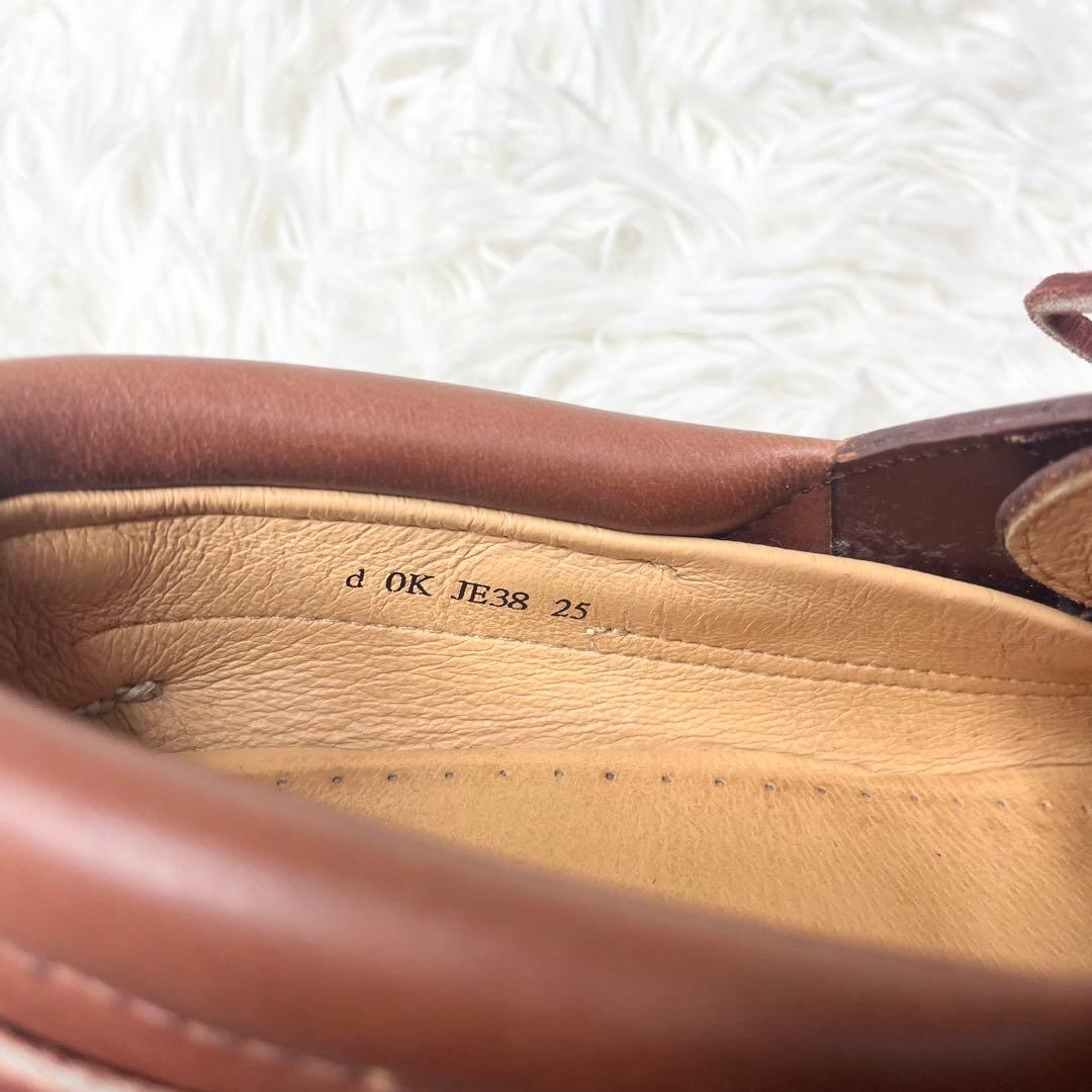 【極美品】 REGAL リーガル 3EYE デッキシューズ JE38 25cm