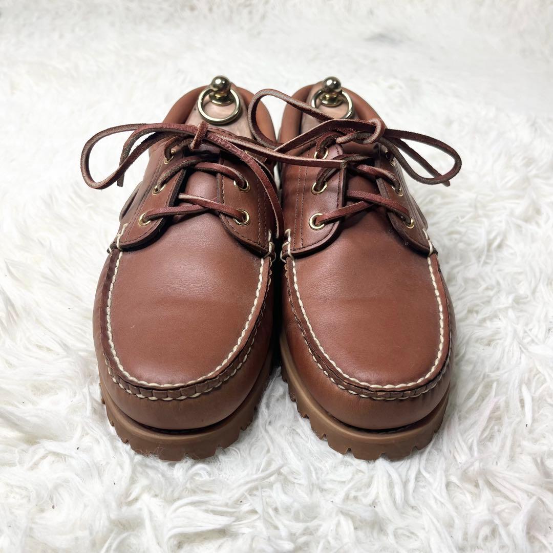 【極美品】 REGAL リーガル 3EYE デッキシューズ JE38 25cm