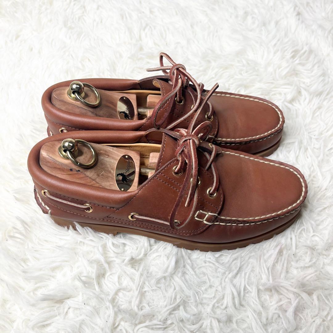 【極美品】 REGAL リーガル 3EYE デッキシューズ JE38 25cm