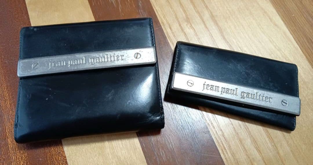 jean paul gaultier ブラックキーケース　財布セット☆