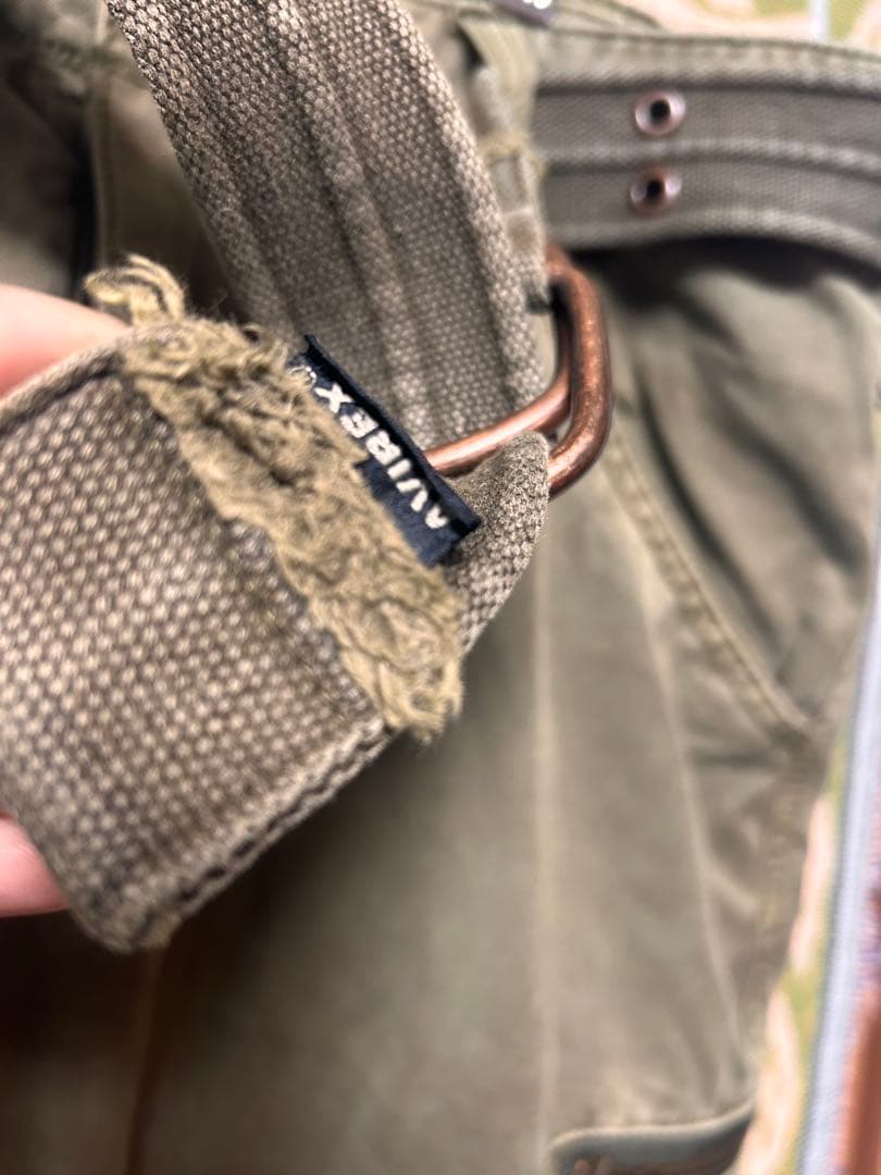 avirex Y2K ギミック　カーゴパンツ　ベルト付き