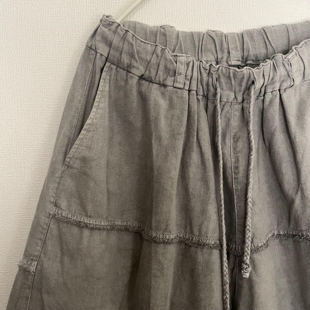 mittan 竹パンツ　松煙　ミタン