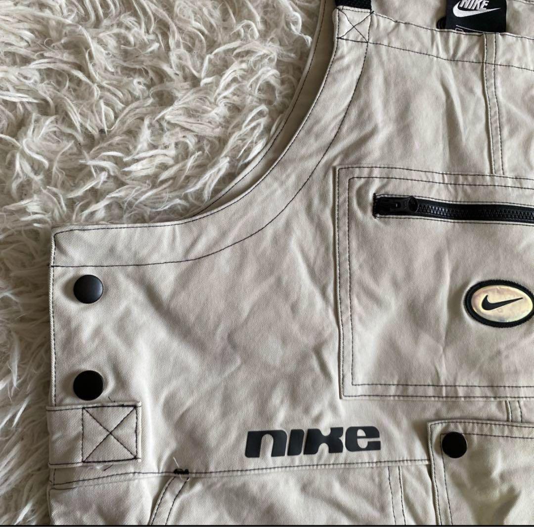 NIKE／ナイキ/オーバーオール/ホワイト/レア商品/XL