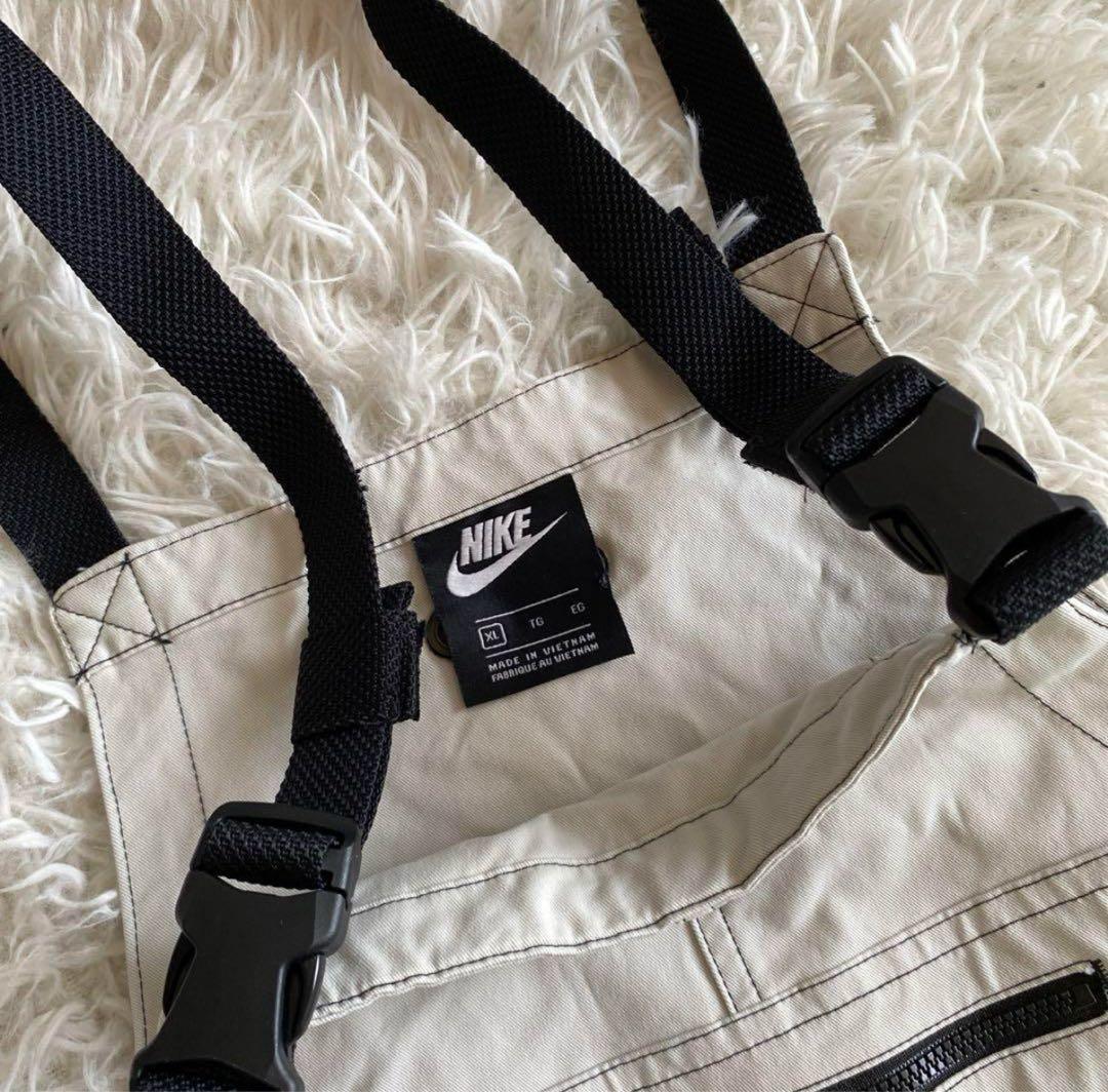 NIKE／ナイキ/オーバーオール/ホワイト/レア商品/XL