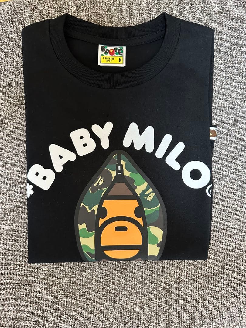 (新品)A BATHING APE BABY MILO ロングスリーブTシャツ