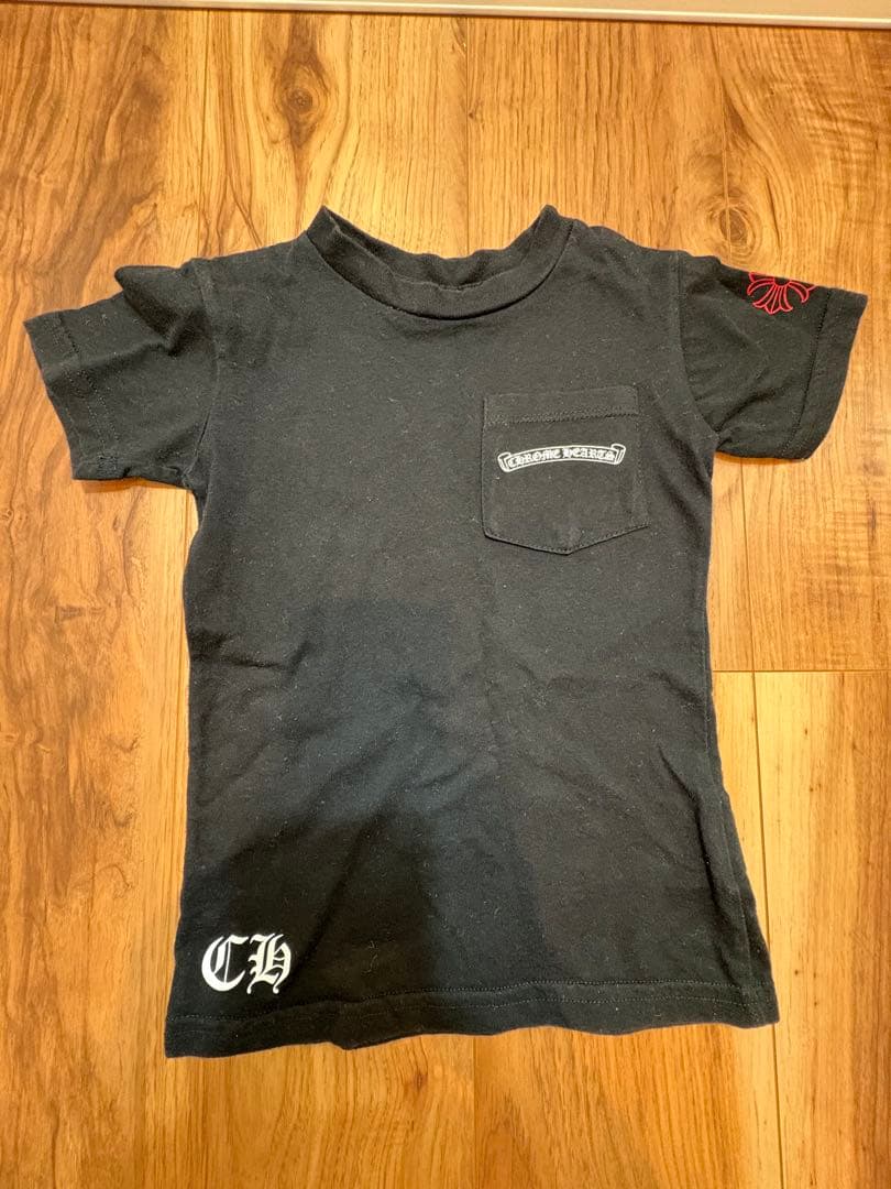 Chrome Hearts 黒 Tシャツ 子供用