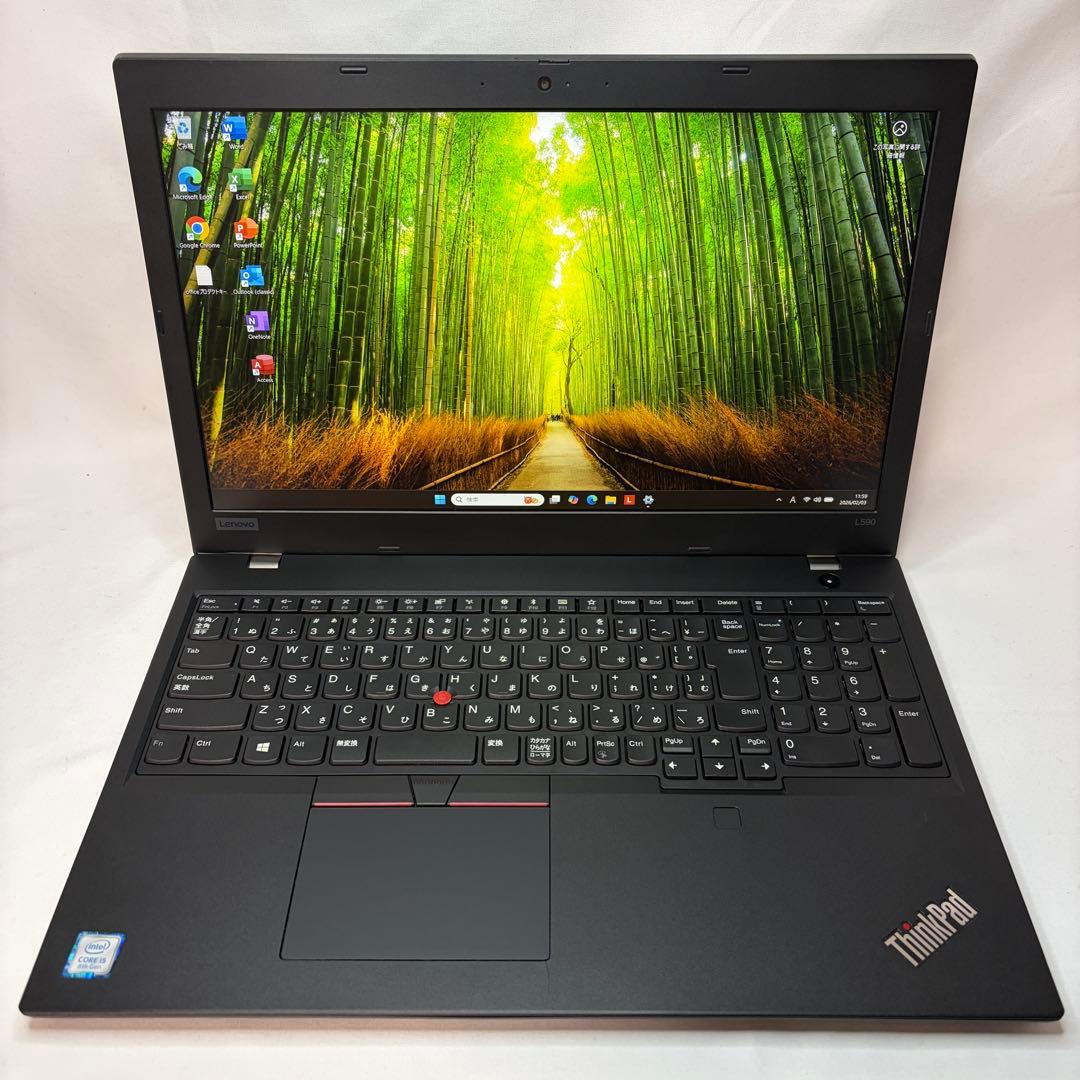 美品 ThinkPad L590 Core i5 8GB 15.6型 フルHD