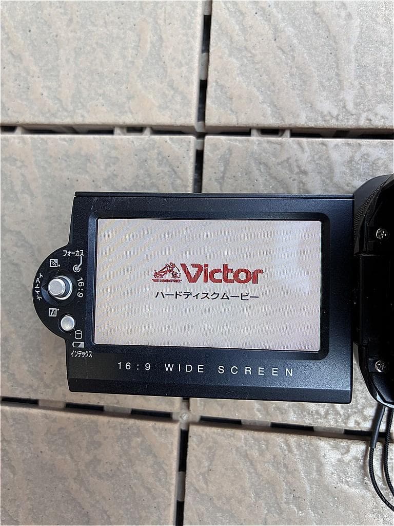Victor 3CCD ビデオカメラ 本体