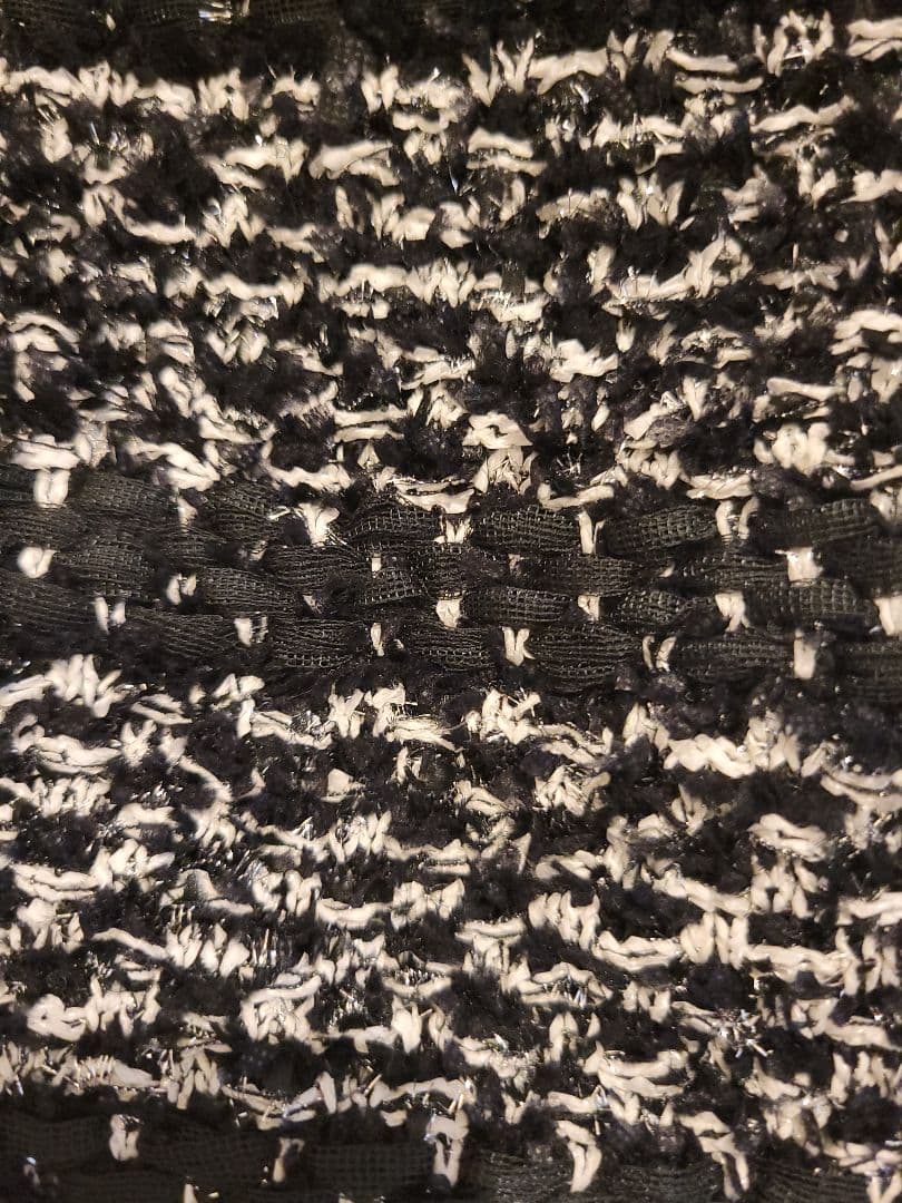 ラメツイード風ベスト