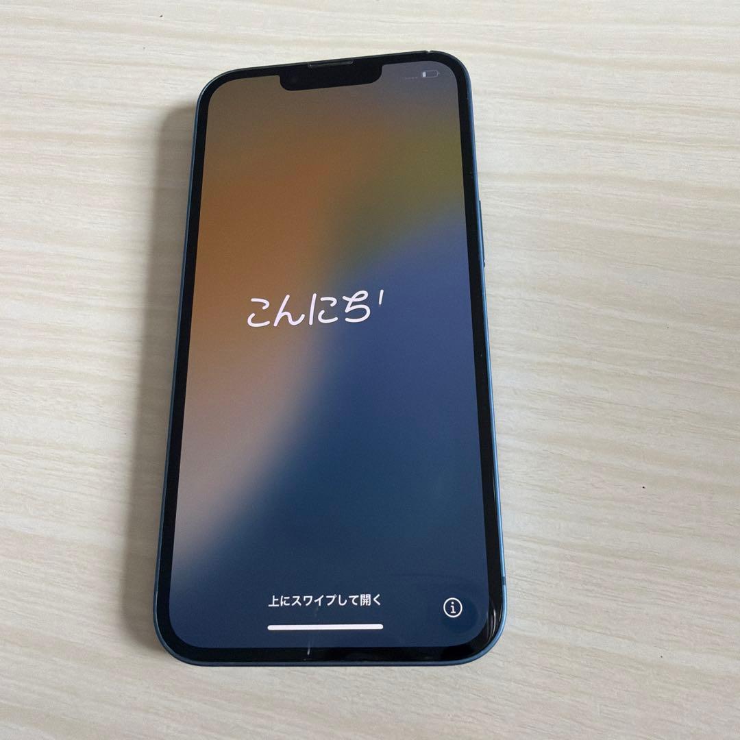 Apple iPhone 13 ブルーSIMフリー美品
