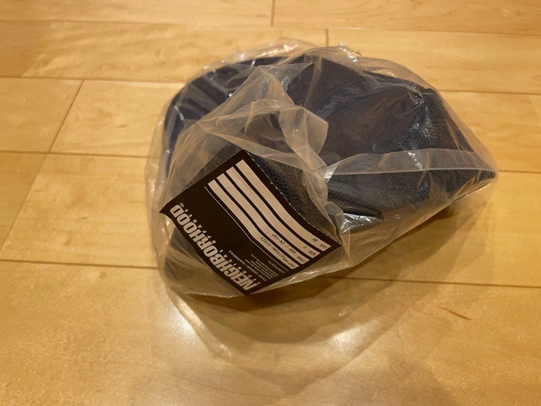 NEIGHBORHOOD メッセージキャップ ネイビー