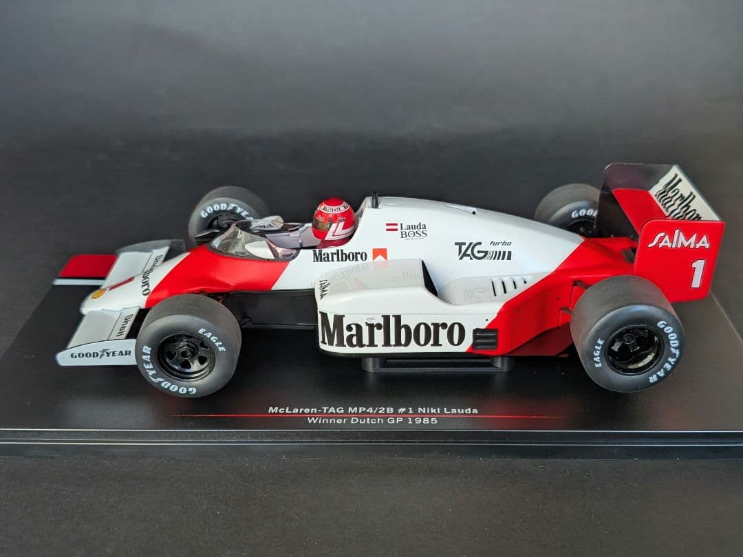 1/18 マクラーレン TAG MP4/2B #1 N.ラウダ マルボロデカール