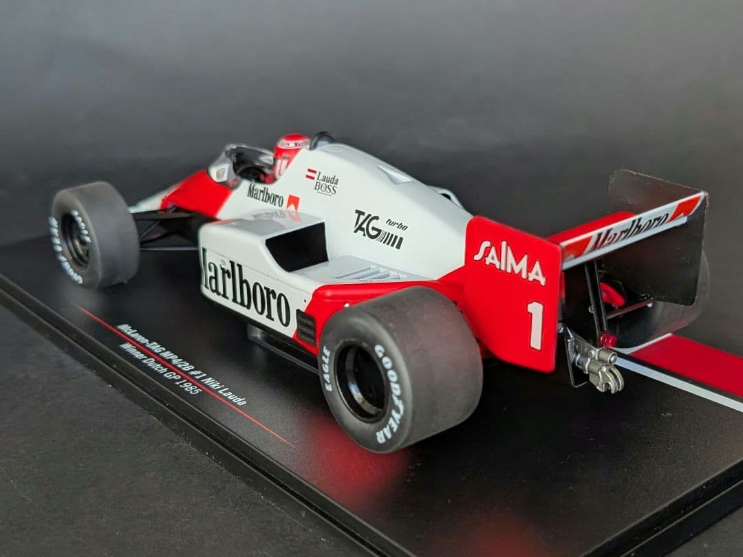 1/18 マクラーレン TAG MP4/2B #1 N.ラウダ マルボロデカール