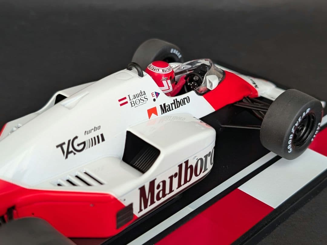 1/18 マクラーレン TAG MP4/2B #1 N.ラウダ マルボロデカール